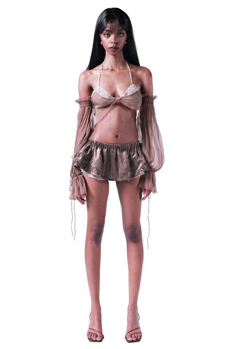 Sienna 3-Piece Lace Shorts Set