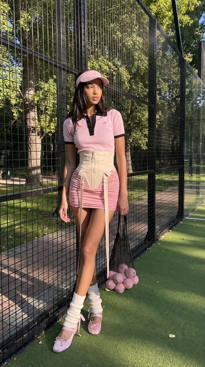 Daydream Skirt in Petal / Blush