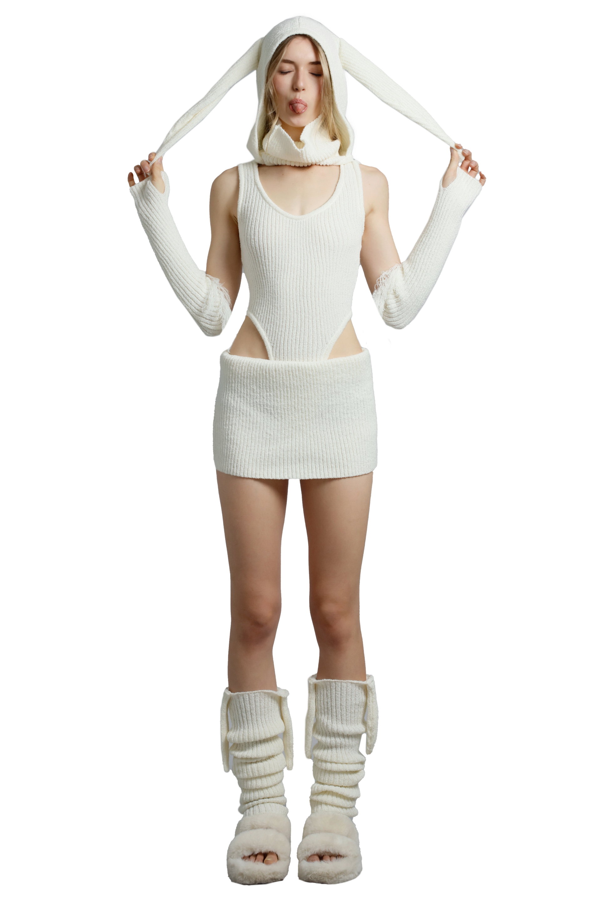 ★CRANK★LEG WARMER MINI SKIRT_KH★正規品/韓国直送料込/人気 レッグウォーマー CRANK(クランク) レディース - 海外通販のBUYMA